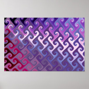 Poster Textura de Abstrato púrpura