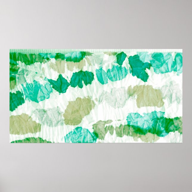 Poster Textura de Aquarelle. Deslize. Abstrato Splash. Ti (Frente)