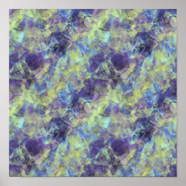 Poster Textura de Lavanda Amassada