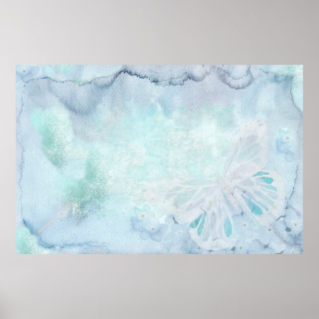 Poster Textura de papel de fundo em vinheta (Frente)