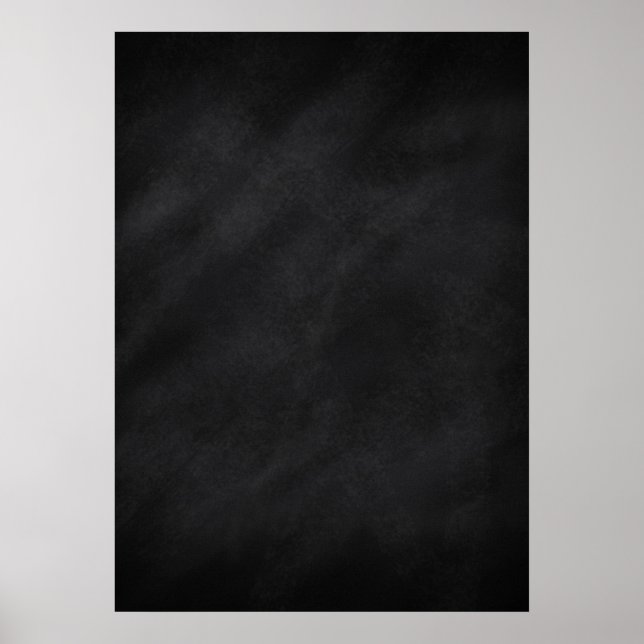 Póster Textura de Quadro Negro Retro (Frente)