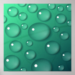 Poster Textura de queda de água lacrimogênea