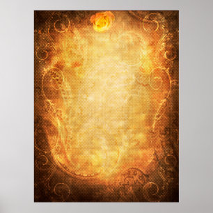 Poster Textura de raspagem de fundo