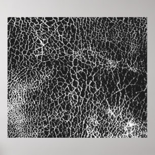 Poster Textura de sobreposição em relevo desfocado do cro