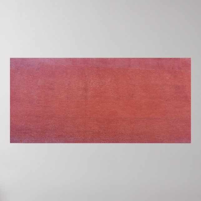 Poster Textura do muro vermelho (Frente)