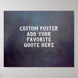 Poster textura envelhecida cinza escuro e azul adicionar 
