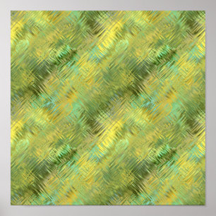 Poster Textura Glassosa Amarela Citrina