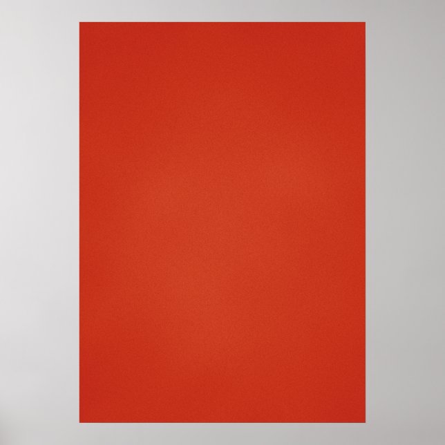 Póster Textura Granulada Vermelha Moderna e Quente (Frente)