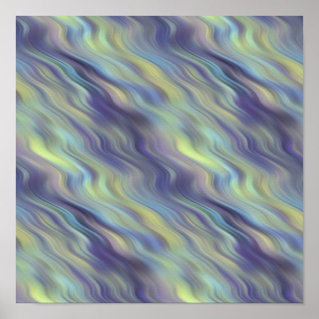 Póster Textura Lavanda Ondulada (Frente)