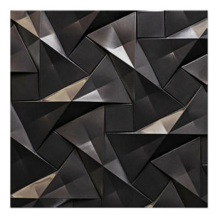 Póster textura metálica