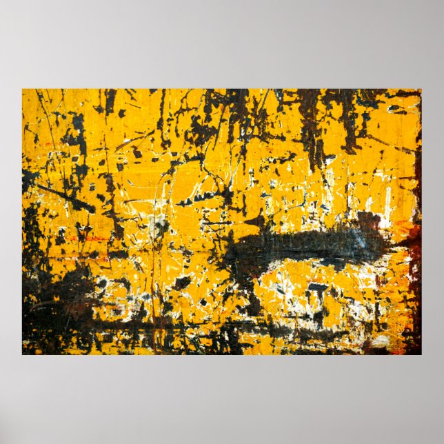 Poster Textura, superfície e fundo de aço antigo (Frente)