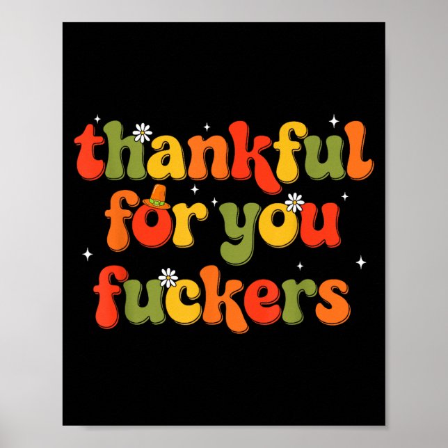 Poster Thankful For You Forers  (Frente)