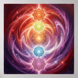 Poster The 7 Chakras´10