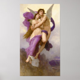Poster The abduction of Psyche – William Bouguereau  Post