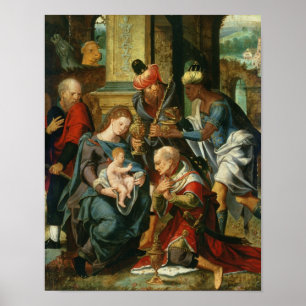 Póster The Adoration of the Magi, 1530
