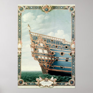 Poster The Aftercastle of 'Le Soleil Royal'