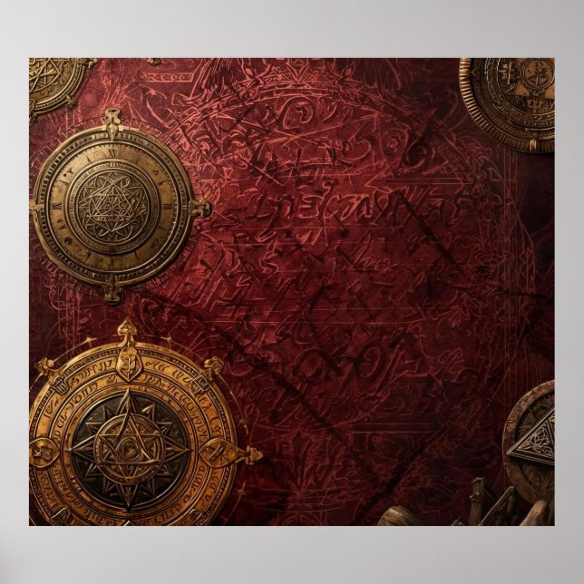 Poster The Alchemist’s Chartroom (Frente)