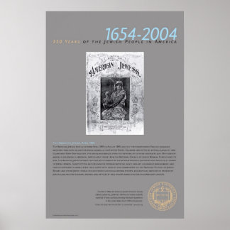 Poster The American Jewess, abril de 1895