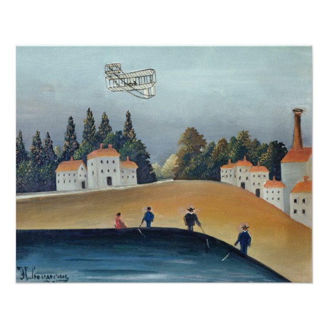 Póster The anglers, c.1908-09 (óleo na canvas) (Frente)