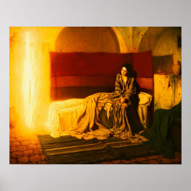 Poster The Annunciation by Henry Ossawa Tanner (Frente)