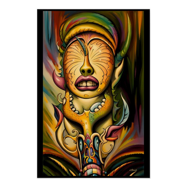 Póster The Answer Is C (Frente)