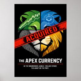 Poster The Apex Currency Corporate Power Art