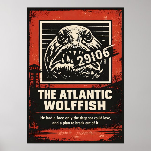 Poster The Atlantic Wolffish Escape Concept Art (Frente)