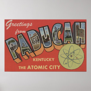 Póster The Atomic City - Large Letter Scenes