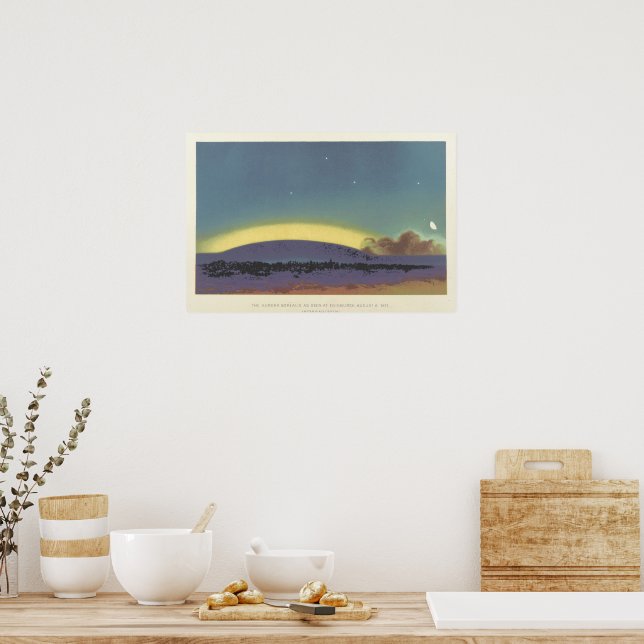 Poster The Aurora Borealis (Cozinha)