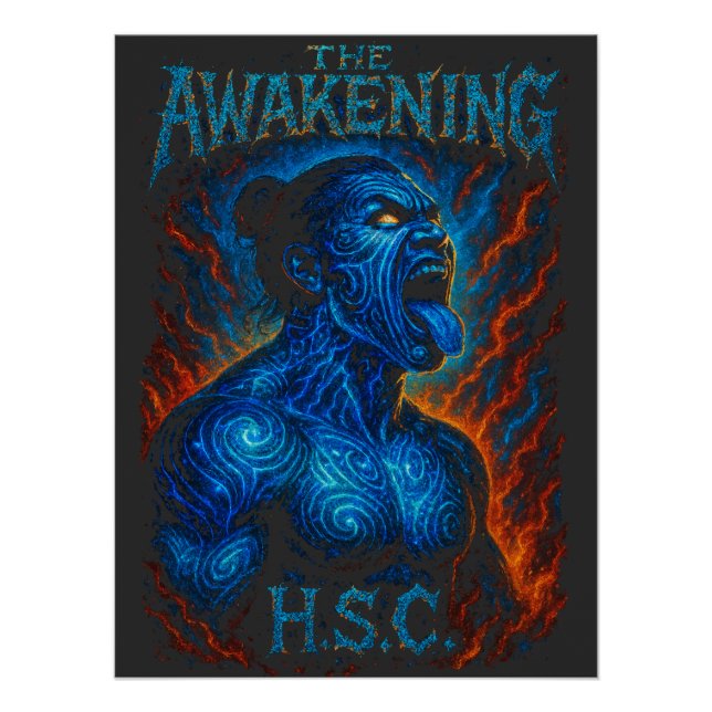 Póster "The Awakening" 4th Album (Frente)