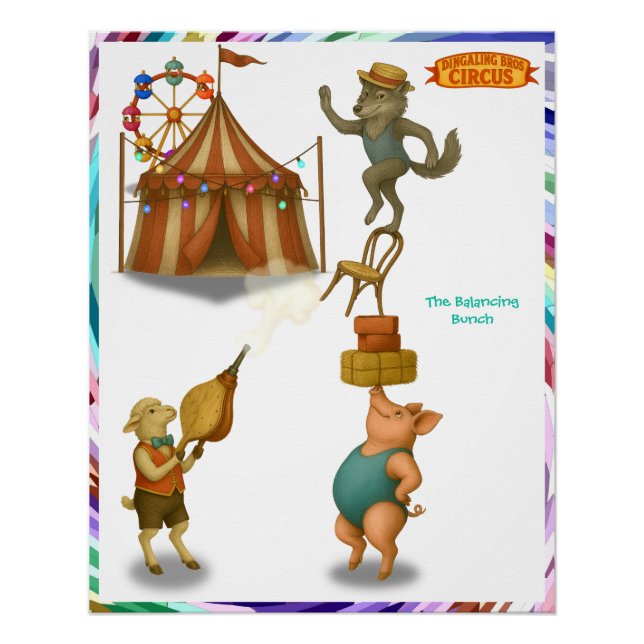 Póster The Balancing Bunch (Frente)