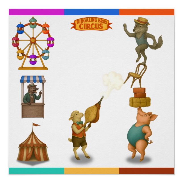 Póster The Balancing Bunch (Frente)