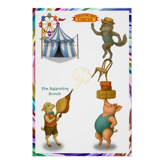 Póster The Balancing Bunch (Frente)