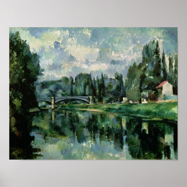 Póster The Banks of the Marne at Creteil, c.1888 (Frente)