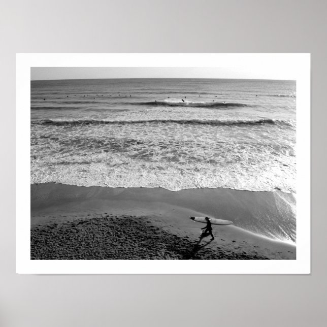 Poster The Beach Life - Sagami Bay, Japão (Frente)