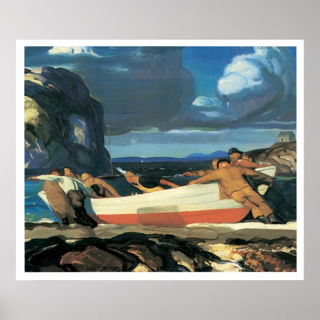 Póster The Big Dory, George Bellows 1913 (Frente)