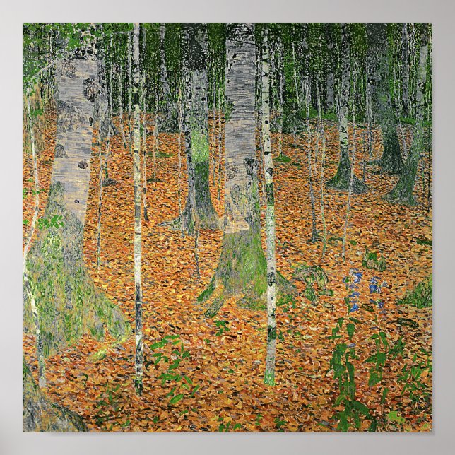 Póster The Birch Wood, 1903 (Frente)