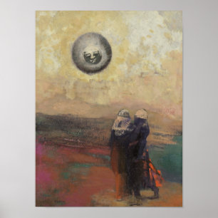 Poster The Black Sun (Redon 1900)