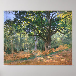 Poster The Bodmer Oak, Fontainebleau Forest (1865)