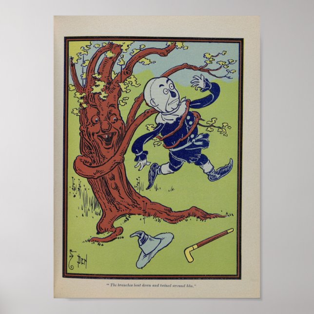 Poster The Branches Bent Down and Twined Around Him. (Frente)