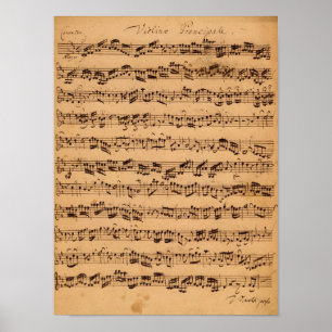 Póster The Brandenburger Concertos, No.5 D-Dur, 1721