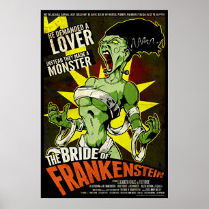 Poster The Bride of Frankenstein