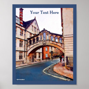 Poster The Bridge of Sighs - Oxford