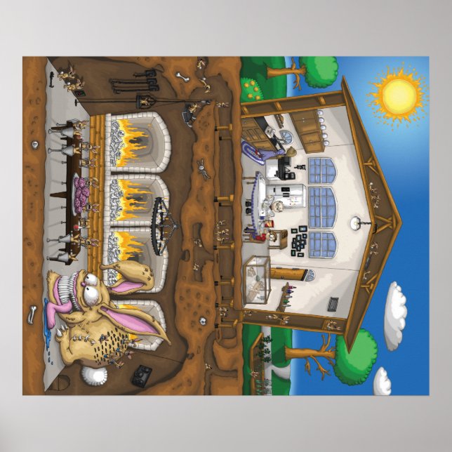 Poster The Bunny Show (Frente)