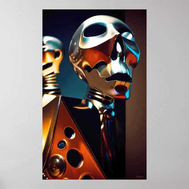 Poster The Buttons Are Coming Off the Machines (Frente)