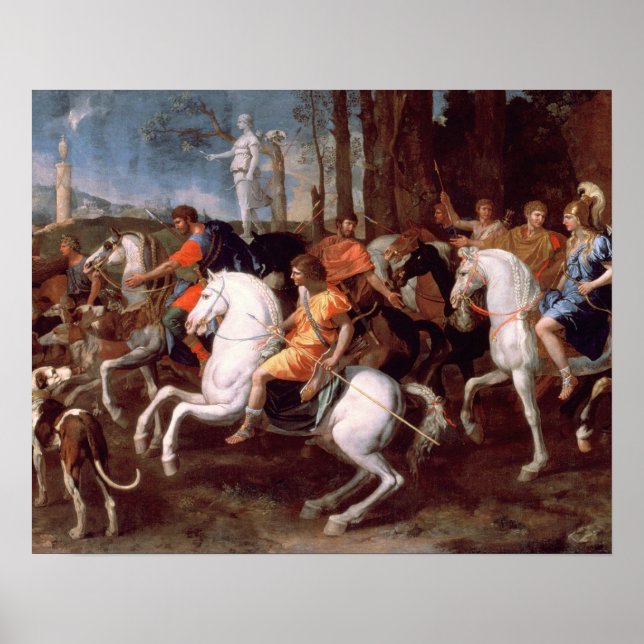 Póster The Calydonian Boar Hunt, 1637-38 (Frente)