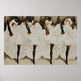 Poster The Can" - Estilo de Deco de Arte de Louis Icart