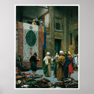 Póster The Carpet Merchant, c. 1887