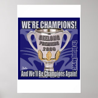 Póster The Cats - Campeões 2009