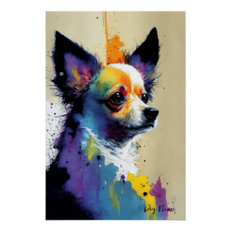 Póster The Chihuahua Dog - Composition 002